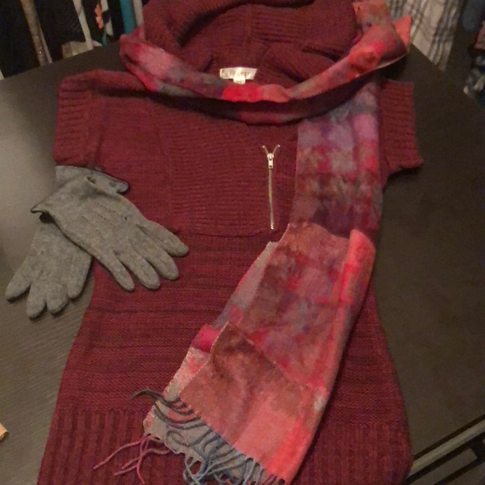 🧣Decree oversized hooded sweater🧤